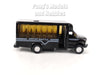 4.75 inch Mini Charter Tour Airport Bus Van Limo - Black - 1/48 Scale Diecast Model 1/48 Scale Diecast Model