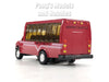 4.75 inch Mini Charter Tour Airport Bus Van Limo - RED - 1/48 Scale Diecast Model 1/48 Scale Diecast Model