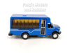 4.75 inch Mini Charter Tour Airport Bus Van Limo - BLUE - 1/48 Scale Diecast Model 1/48 Scale Diecast Model