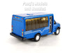 4.75 inch Mini Charter Tour Airport Bus Van Limo - BLUE - 1/48 Scale Diecast Model 1/48 Scale Diecast Model