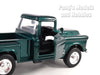 1955 Chevy 3100 Stepside Pickup Truck - GREEN - 1/32 Scale Diecast Model by NewRay