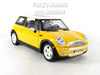 2001 Mini Cooper Mini Hatch - YELLOW - 1/18 Diecast Metal Model by Smart Toys