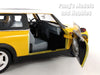 2001 Mini Cooper Mini Hatch - YELLOW - 1/18 Diecast Metal Model by Smart Toys