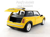 2001 Mini Cooper Mini Hatch - YELLOW - 1/18 Diecast Metal Model by Smart Toys