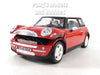 2001 Mini Cooper Mini Hatch - RED - 1/18 Diecast Metal Model by Smart Toys