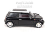 2001 Mini Cooper Mini Hatch - BLACK - 1/18 Diecast Metal Model by Smart Toys