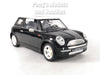 2001 Mini Cooper Mini Hatch - BLACK - 1/18 Diecast Metal Model by Smart Toys