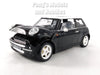 2001 Mini Cooper Mini Hatch - BLACK - 1/18 Diecast Metal Model by Smart Toys