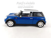 2001 Mini Cooper Mini Hatch - BLUE - 1/18 Diecast Metal Model by Smart Toys