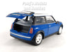 2001 Mini Cooper Mini Hatch - BLUE - 1/18 Diecast Metal Model by Smart Toys
