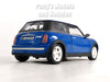 2001 Mini Cooper Mini Hatch - BLUE - 1/18 Diecast Metal Model by Smart Toys