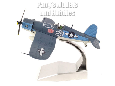 Vought F4U-1D Corsair – 16-victory ace Lt. Ira Kepford, VF-17 "Jolly Rogers" US Navy, 1944 1/72 Scale Diecast Model - Unbranded