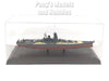 Imperial Japanese Navy Battleship Yamato with Display Case 1/1100 Scale Diecast Metal Model Ship by DOD