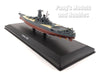 Imperial Japanese Navy Battleship Yamato with Display Case 1/1100 Scale Diecast Metal Model Ship by DOD