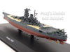 Imperial Japanese Navy Battleship Yamato with Display Case 1/1100 Scale Diecast Metal Model Ship by DOD