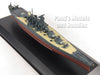 Imperial Japanese Navy Battleship Yamato with Display Case 1/1100 Scale Diecast Metal Model Ship by DOD