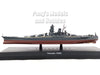 Imperial Japanese Navy Battleship Yamato with Display Case 1/1100 Scale Diecast Metal Model Ship by DOD
