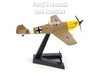 Messerschmitt Bf-109 Bf-109E Trop German Fighter 1/72 Scale Assembled and Painted Model by Easy Model