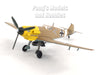Messerschmitt Bf-109 Bf-109E Trop German Fighter 1/72 Scale Assembled and Painted Model by Easy Model