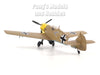 Messerschmitt Bf-109 Bf-109E Trop German Fighter 1/72 Scale Assembled and Painted Model by Easy Model