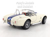 1965 Shelby Cobra 427 S/C - WHITE - 1/24 Diecast Metal Model by Welly