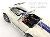 1965 Shelby Cobra 427 S/C - WHITE - 1/24 Diecast Metal Model by Welly