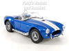 1965 Shelby Cobra 427 S/C - BLUE - 1/24 Diecast Metal Model by Welly