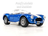 1965 Shelby Cobra 427 S/C - BLUE - 1/24 Diecast Metal Model by Welly