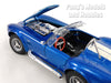 1965 Shelby Cobra 427 S/C - BLUE - 1/24 Diecast Metal Model by Welly