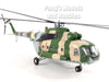 Mil Mi-8 Hip Polish Air Force Transport Helicopter - 1/72 Scale Assembled and Painted Plastic Model by Easy Model