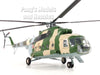 Mil Mi-8 Hip Polish Air Force Transport Helicopter - 1/72 Scale Assembled and Painted Plastic Model by Easy Model