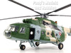 Mil Mi-8 Hip Polish Air Force Transport Helicopter - 1/72 Scale Assembled and Painted Plastic Model by Easy Model