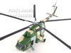 Mil Mi-8 Hip Polish Air Force Transport Helicopter - 1/72 Scale Assembled and Painted Plastic Model by Easy Model