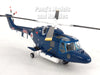 Westland Lynx Helicopter HAS.2 Royal Navy - 1/72 Scale Assembled and Painted Plastic Model by Easy Model