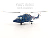 Westland Lynx Helicopter HAS.2 Royal Navy - 1/72 Scale Assembled and Painted Plastic Model by Easy Model