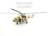 Mil Mi-8 Hip Russian  Air Force "Yellow 09" Transport Helicopter - 1/72 Scale Assembled and Painted Plastic Model by Easy Model