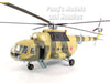 Mil Mi-8 Hip Russian  Air Force "Yellow 09" Transport Helicopter - 1/72 Scale Assembled and Painted Plastic Model by Easy Model