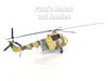 Mil Mi-8 Hip Russian  Air Force "Yellow 09" Transport Helicopter - 1/72 Scale Assembled and Painted Plastic Model by Easy Model
