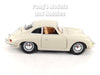 1961 Porsche 356 356B Coupe - WHITE - 1/24 Scale Diecast Model by Bburago