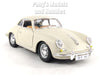 1961 Porsche 356 356B Coupe - WHITE - 1/24 Scale Diecast Model by Bburago