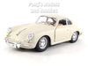 1961 Porsche 356 356B Coupe - WHITE - 1/24 Scale Diecast Model by Bburago