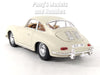 1961 Porsche 356 356B Coupe - WHITE - 1/24 Scale Diecast Model by Bburago