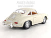 1961 Porsche 356 356B Coupe - WHITE - 1/24 Scale Diecast Model by Bburago