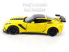 2019 Chevrolet Corvette C7 ZR1 - YELLOW - 1/24 Diecast Metal Model by MotorMax