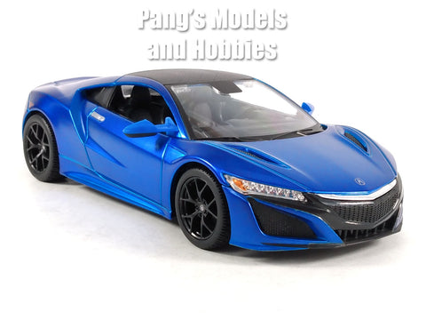 2018 Acura NSX - BLUE - 1/24 Scale Diecast Metal Model by Maisto