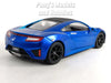 2018 Acura NSX - BLUE - 1/24 Scale Diecast Metal Model by Maisto