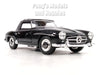 1955 Mercedes-Benz 190 SL 190SL - BLACK - 1/24 Diecast Metal Model by Welly