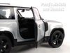 2020 Land Rover Defender L663 - SILVER - 1/26 Diecast Metal Model by Welly