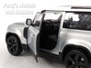2020 Land Rover Defender L663 - SILVER - 1/26 Diecast Metal Model by Welly