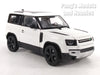 2020 Land Rover Defender L663 - WHITE - 1/26 Diecast Metal Model by Welly